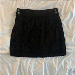 Free People Velvet Skirt